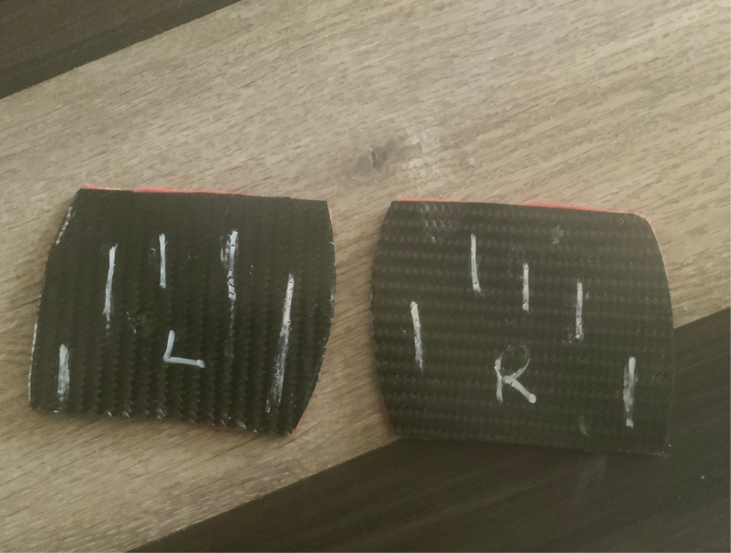Carbon fiber top plantar plates trainer